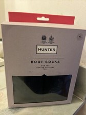 NIB Hunter Original Tall Fleece Welly Boot Socks