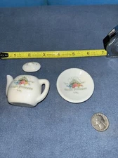 Dolgen Mini Teapot With Lid And 1 Plate Sweet Princess