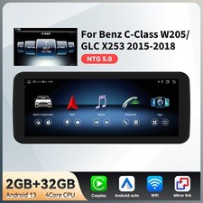 F&uuml;r Mercedes Benz W205 GLC X253 10.25"Autoradio GPS Navi Android 13 Carplay 32GB