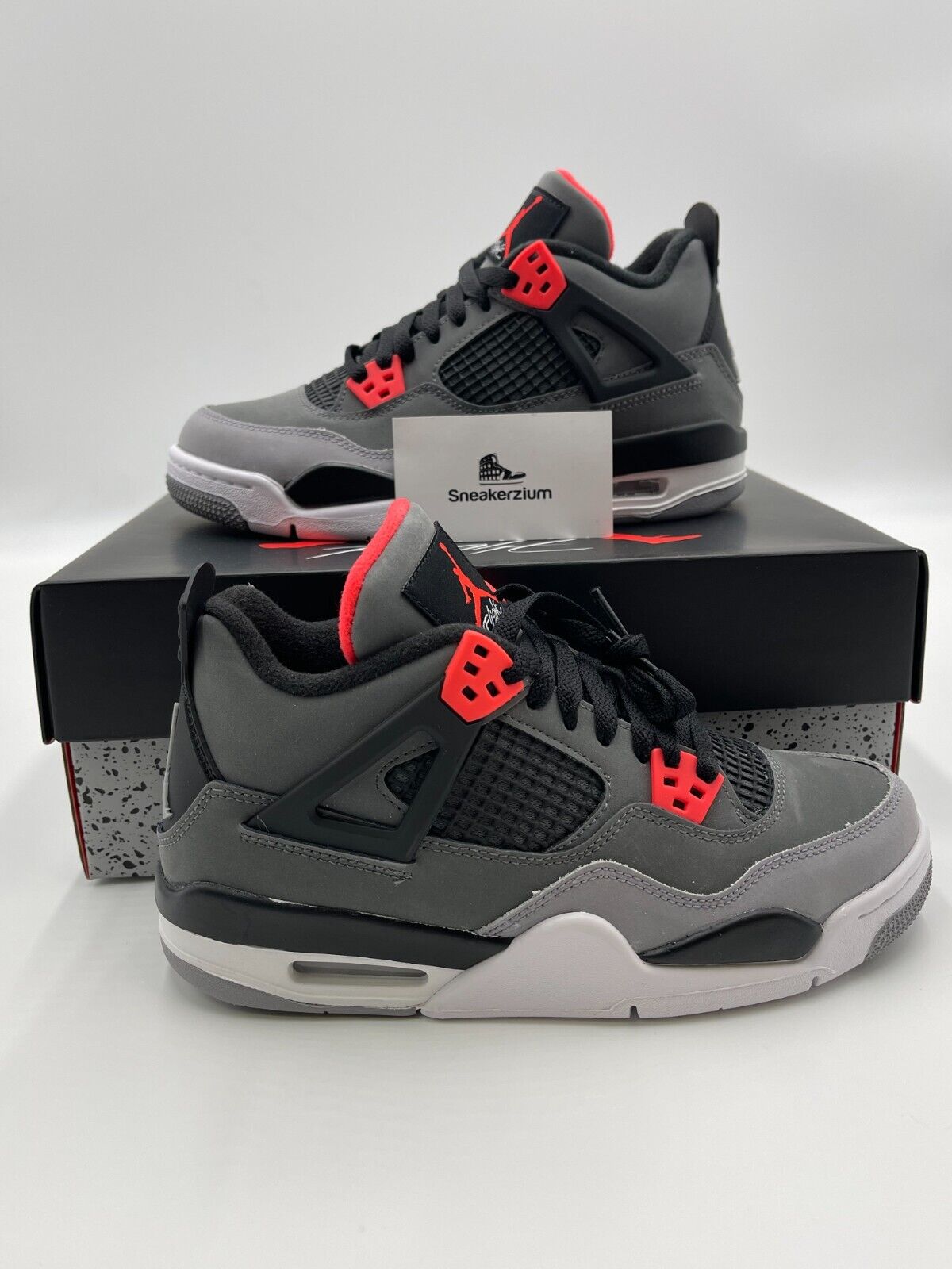 dramático Escribe un reporte dólar estadounidense Nike Air Jordan 4 Retro Infrared DH6927-061 Mens 408452-061 GS New | eBay