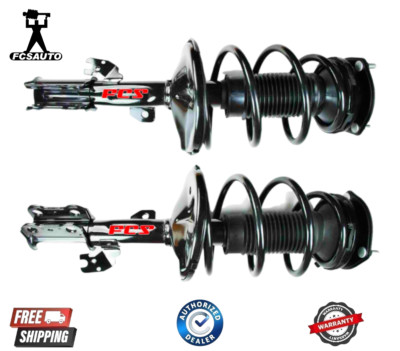 PREMIUM Front Complete Strut & Coil Spring Set FCS For 2002 2003 Toyota Camry