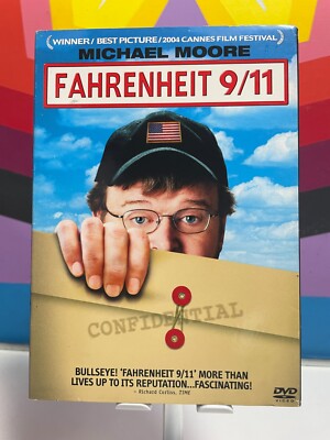 Fahrenheit 9/11 (DVD, 2004) Michael Moore NEW SEALED 911