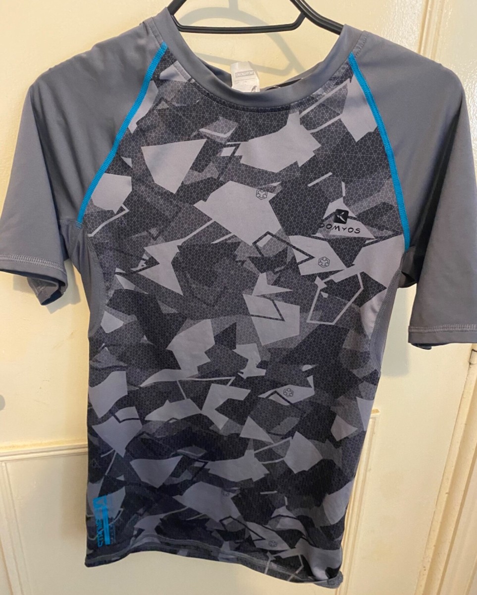 Decathlon Domyos Boys T-SHIRT EU S ,Short Sleeves