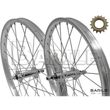 Ruota Anteriore + Posteriore 20 x 1.75  + Pignone 16 T Bici Graziella