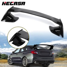 For Subaru Wrx Wrx Sti Sedan 2015-2021 Glossy Black Rear Trunk Spoiler Wing