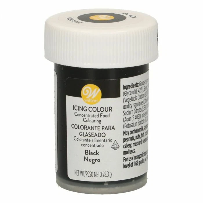 Colorante alimentare in gel Wilton NERO Coloranti alimentari di qualità