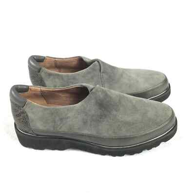 $198 Donald J Pliner Carly Loafers Size 6 Womens Gray  display picture 1