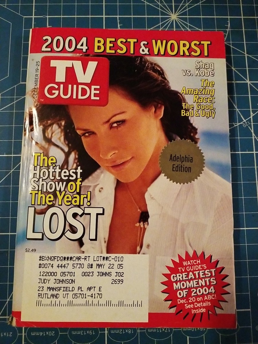 TV Guide Magazine December 19 - 25, 2004 - Lost Evangeline Lilly