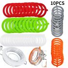 <!--F#f_0-->10pcs Silicone Replacement Gasket Airtight Rubber Seals-Rings For Jar-Lids<!--F/-->