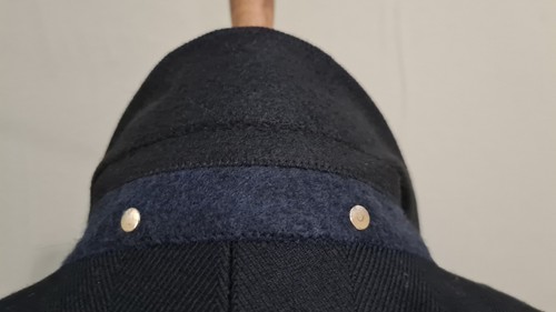 Paul Smith Double Breasted Long Overcoat Black Size Medium uk 40 eu 50 £740 - Picture 4 of 9