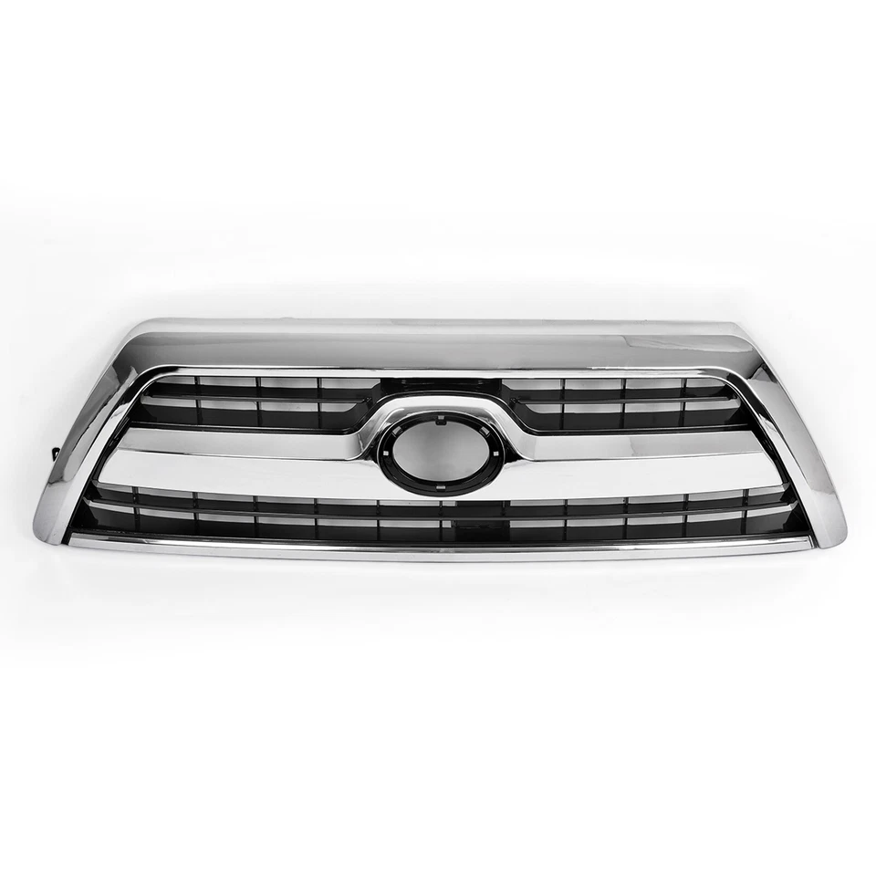 Rejilla delantera cromada con inserción negra para Toyota 4Runner SR5 modelo deportivo 2006-2009 Foto 2 de 4