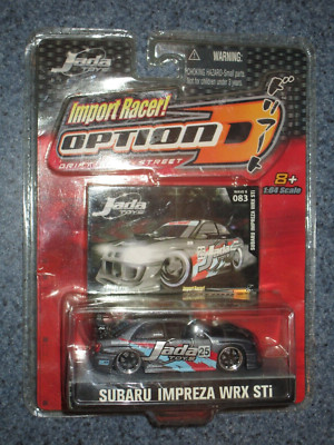 Jada Toys 05 Import Racer Option D Wave 8 083 SUBARU IMPREZA WRX STI Diecast Car
