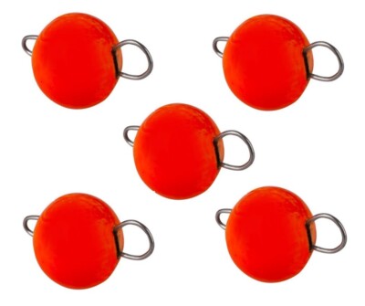 5x Mikado Cheburashka Cheburaschka Jigkopf Bleikopf Jigkopf Sicherheitsöse