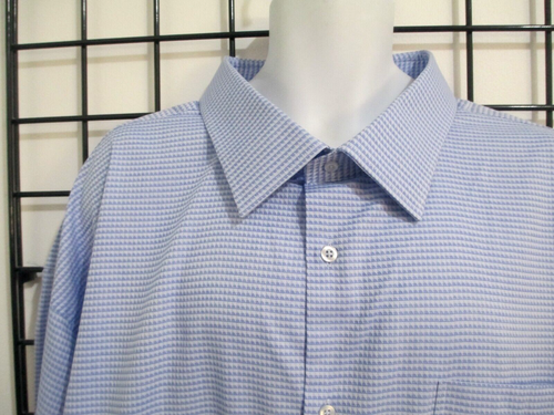 "NEW" MODENA ๐ฅ MENS 22 TALL==BLUE PRINT / LONG SLEEVE SHIRT