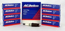 Set of 8 Genuine OEM ACDelco R45TS Conventional Spark Plug GM 19157995 19354415