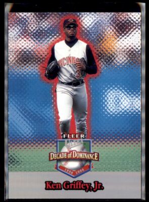 2001 Fleer Decade of Dominance Ken Griffey Jr. Cincinnati Reds #4