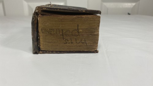 Het Nieuwe Testament Psalmen *1870 New Testament Netherlands Dutch Bible Leather - Foto 7 di 24