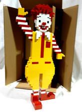 1999 LEGO RONALD MCDONALD - 18" TALL -BRAND NEW IN ORIGINAL BOX