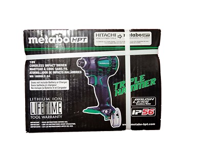  Metabo HPT 18-Volt 1/4-in Variable Speed Brushless Cordless Impact Driver