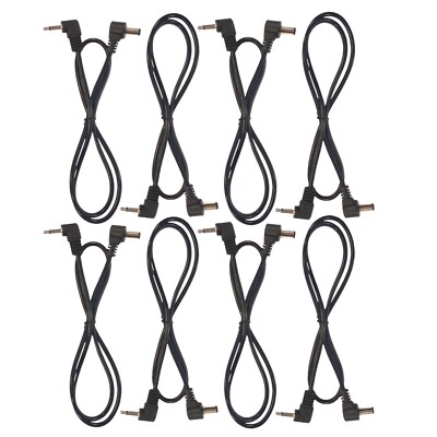 (8) Pack of Effects Pedal Power Cables for Gator G-Bus 8 Power Supply 