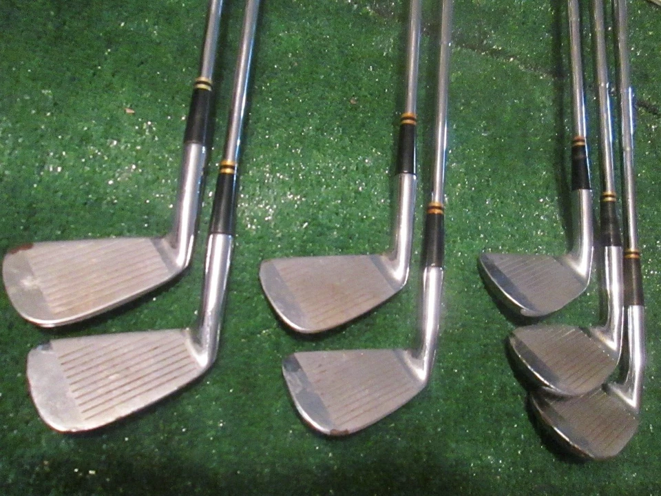 Golf Vintage Wilson Sam Snead Blue Ridge Irons 3-9 JUMBO Lamkin Crossline Grips - Image 4 of 4