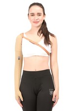 Manchon de bras de compression médicale avec bandoulière et paume | COMPRESSI...