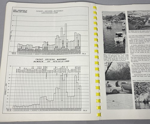 Rideau Trent Severn 1973 vía fluvial desarrollo recreativo guía de viaje mapas - Imagen 6 de 8