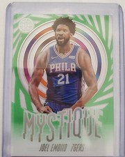Joel Embiid 2019-20 Panini Illusions Mystique Acetate 76ers green