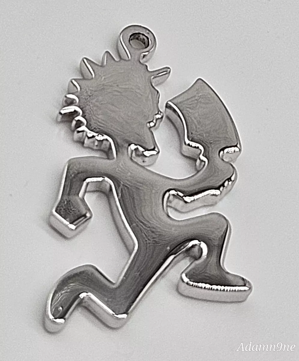 Insane Clown Posse Hatchetman Charm Official 2003 Silver Small