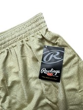 Vintage Deadstock NWT Rawlings Gold Athletic Shorts Men s Size XXL Adult