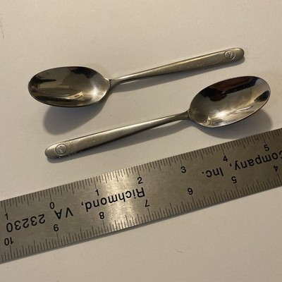 Vintage Lufthansa Airline (2) Spoons Zwillingswerk Twinworks Solingen Germany