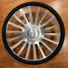 Forgiato Steering Wheel Espotto New Brushed Silver Old School G Body Box Chevy