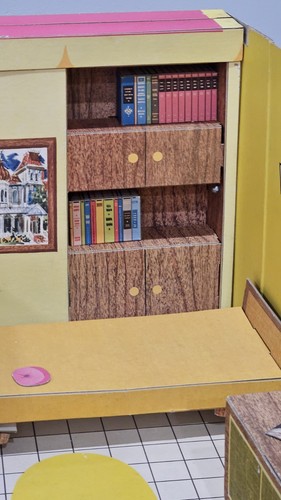 Vintage 1960's Barbie Dream House w/ Furniture & Accessories - Picture 6 of 22