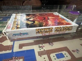 NES Nintendo Flying Dragon The Secret Scroll CIB White Variant Complete w Manual