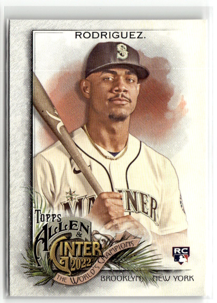 2022 Topps Allen Ginter Julio Rodriguez RC #221