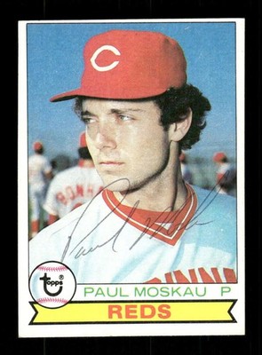 1979 Topps  #377 Paul Moskau signed autograph EX,  EAA1 bxcp71