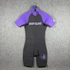 Body Glove 3:2 mm Density Shorty Wetsuit Black Purple Mens Size Small 1397