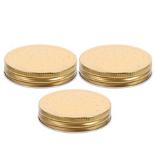 6 Pcs Feeder Cap: Waterer Station Lid Replacement Beehive Entrance