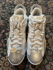 MEN'S AIR JORDAN 6 RETRO LOW GOLF GIFT GIVING PACK CLEATS FD6719-001 SIZE 8 New