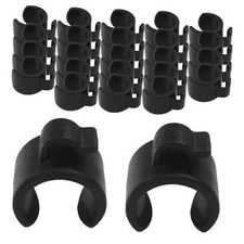 Microphone Stand Cable Clips, 20pcs Cable Clamp, Boom Pole Wire Clips, 25mm