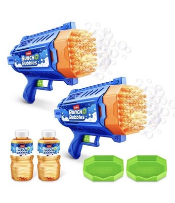 Bunch O Bubbles Motorized Bubble Blaster 2 Pack by ZURU Automatic Bubble Machine