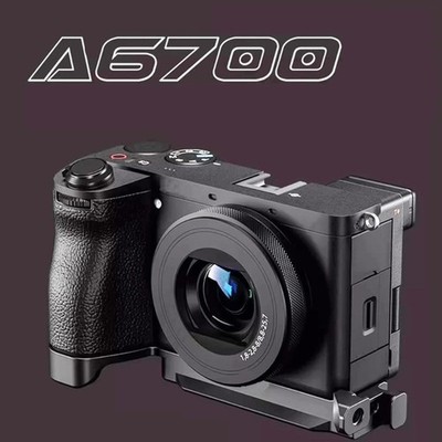 Aluminum L Bracket Quick Release Plate for A6700 Camera Tripod Mount Base Plate