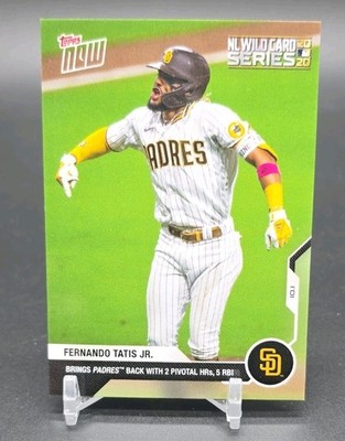 2020 Topps Now - NL Wildcard Series Fernando Tatís Jr. #353 San Diego Padres 