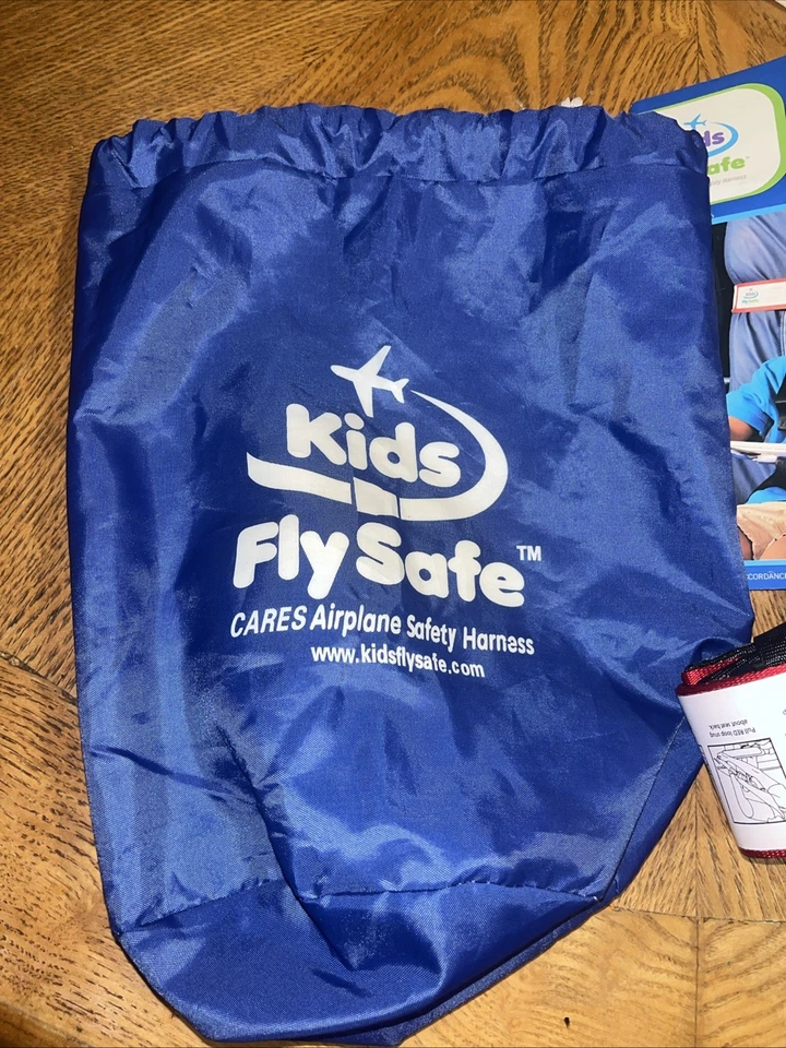 Kids Fly Safe Cares Airplane Safety Harness Belt 22-44 Pounds - Image 2 of 4