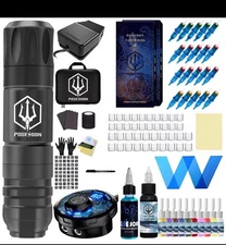 Tattoo Kit Machine For Permanent Makeup Tattoo Machine Kit Home Professional Set