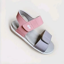 See Kai Run Basics Toddler Girls Jaylen Sandals Size 8 Pink Gray Summer
