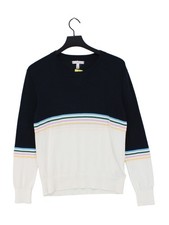 Tommy Hilfiger Men's Jumper S Multi Viscose with Cotton Pullover