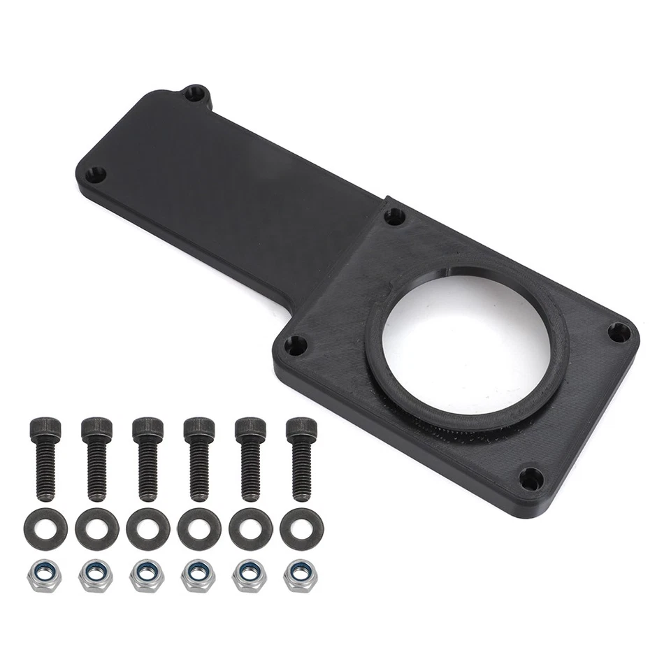 Placa de cubierta de conversión automática a manual para 92-00 Honda Civic 94-01 Acura Integra Foto 2 de 4