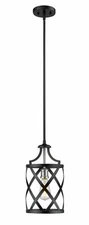 Z-Lite - Malcalester - 1 Light Mini Pendant in Restoration Style - 8 Inches Wide