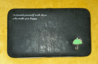 Black Women’s Checkbook Wallet Organizer, Credit Card Slots, Zipper Pocket — photo 1